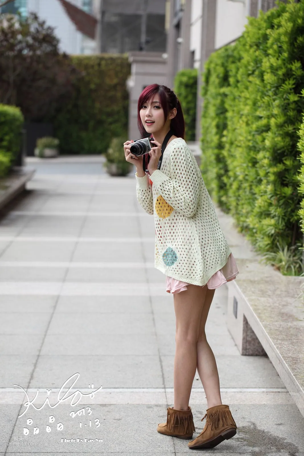 Taiwan Elegant Goddess Kila Jing Jing / Jin Yunqiao, Beautiful Female Photographer Photo Set photo 22