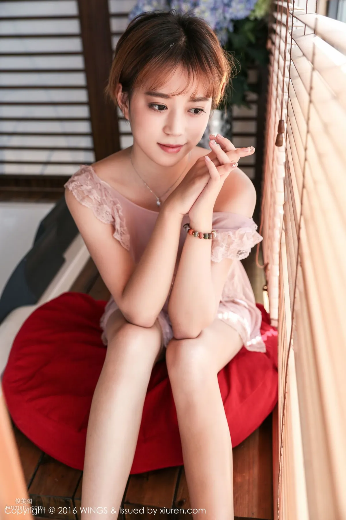 Ningmeng vivi - Top-Notch Short-Haired Handsome Model [WingS] Vol.019 Photo Set photo 78