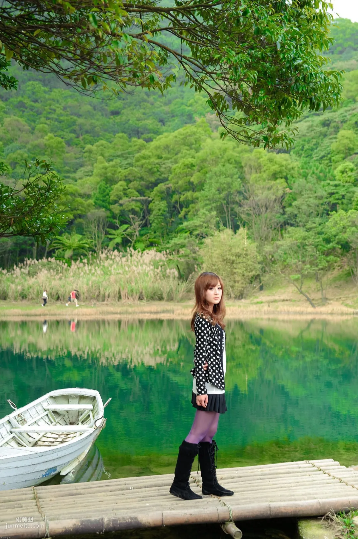 Taiwan Goddess Guozi MM Xinshan Menghu Outdoor Shoot Photo Set photo 21