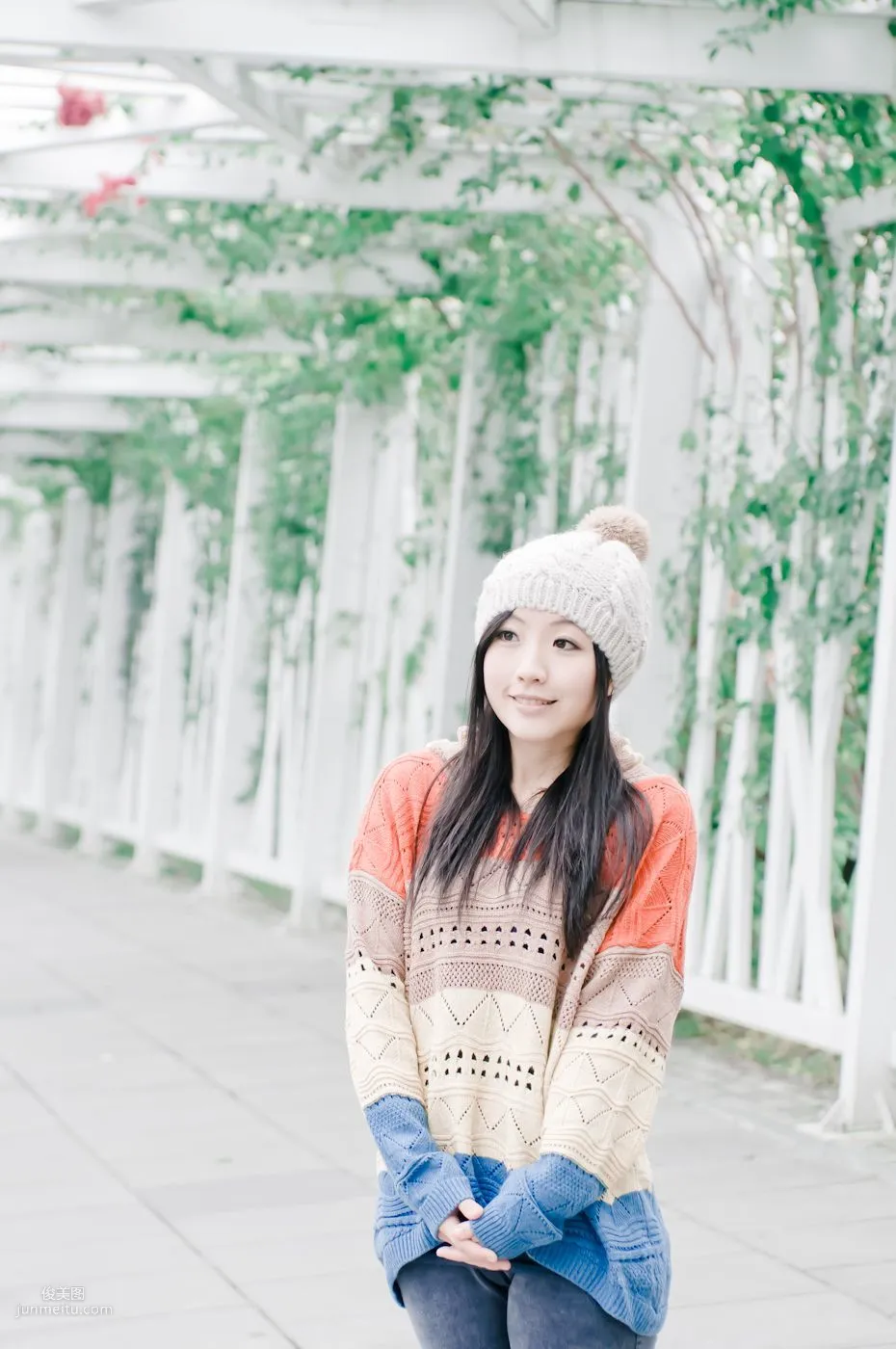 Taiwan Beauty Jiawen Yuanshan Outdoor Shoot Photo Set photo 44