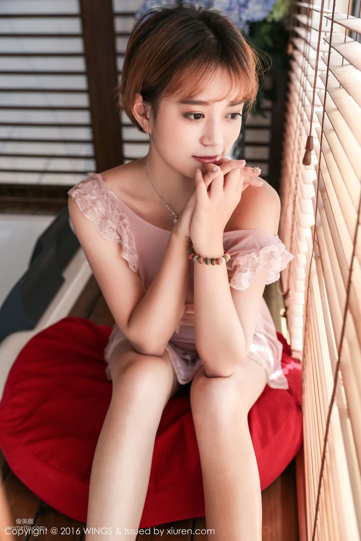 Ningmeng vivi - Top-Notch Short-Haired Handsome Model [WingS] Vol.019 Photo Set photo 79