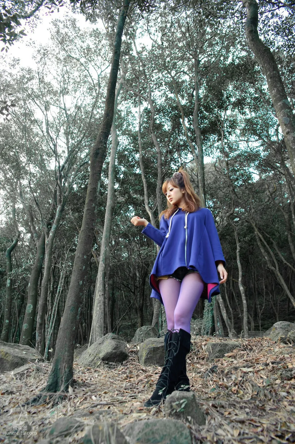 Taiwan Goddess Guozi MM Xinshan Menghu Outdoor Shoot Photo Set photo 43