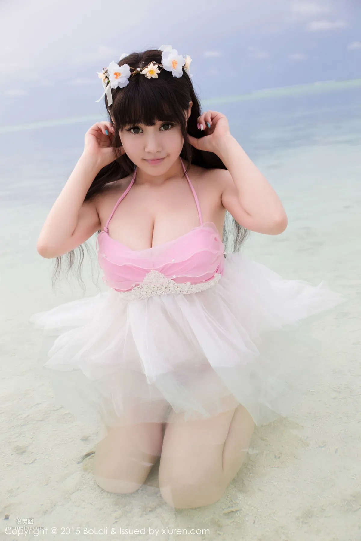 Barbie Keer, Maldives Travel Shoot, Beach and Sand Chapter [Boluoshe] Vol.057 Photo Set photo 43