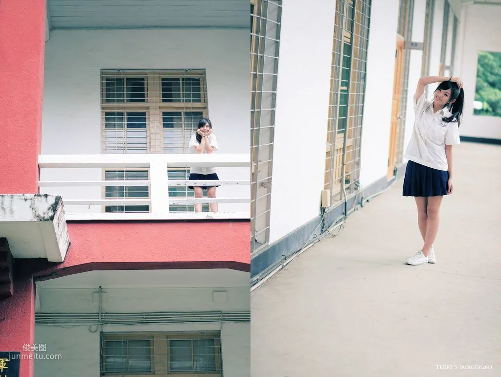 Taiwan Beauty Tuna/Xu Weiyin Little Fresh and Beautiful Outdoor Shoot Photos Collection photo 22