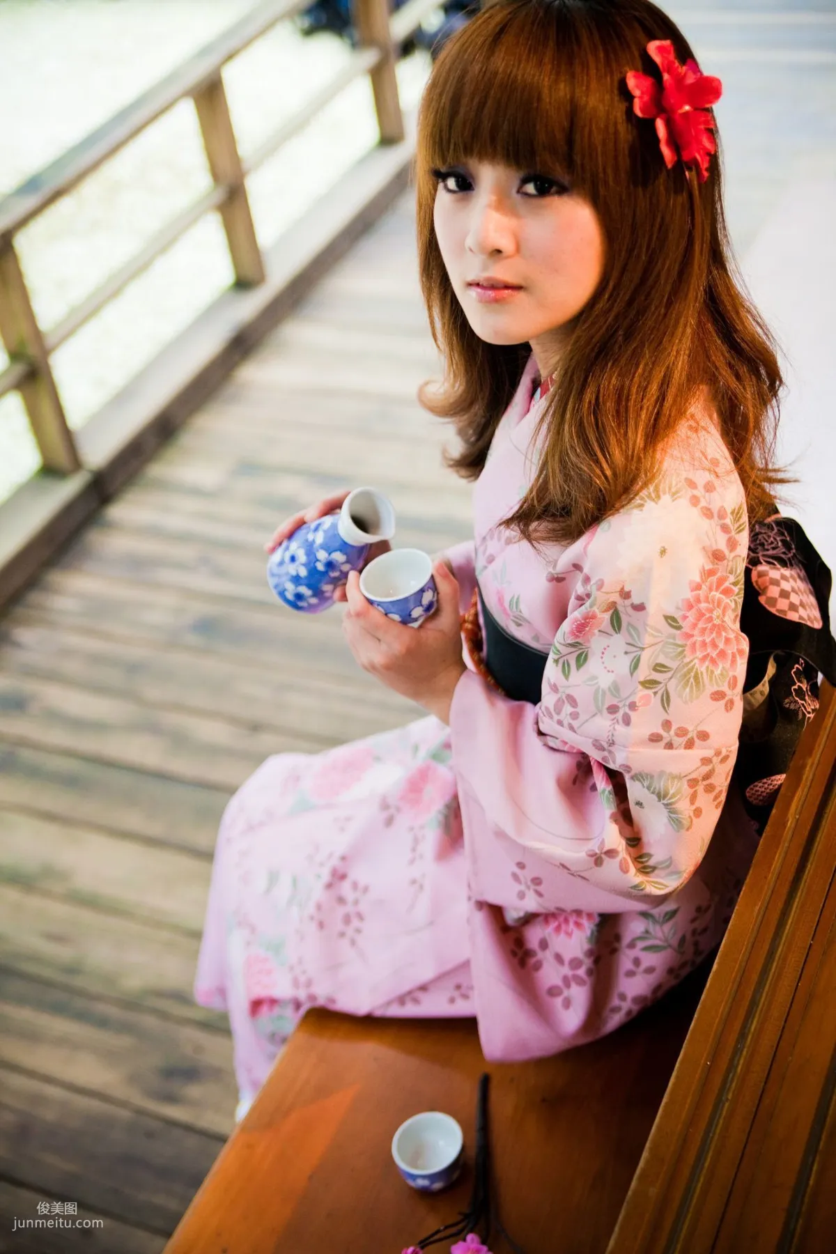 果子、小品、兔兔(品果兔)《宜蘭和服遊拍》写真集9