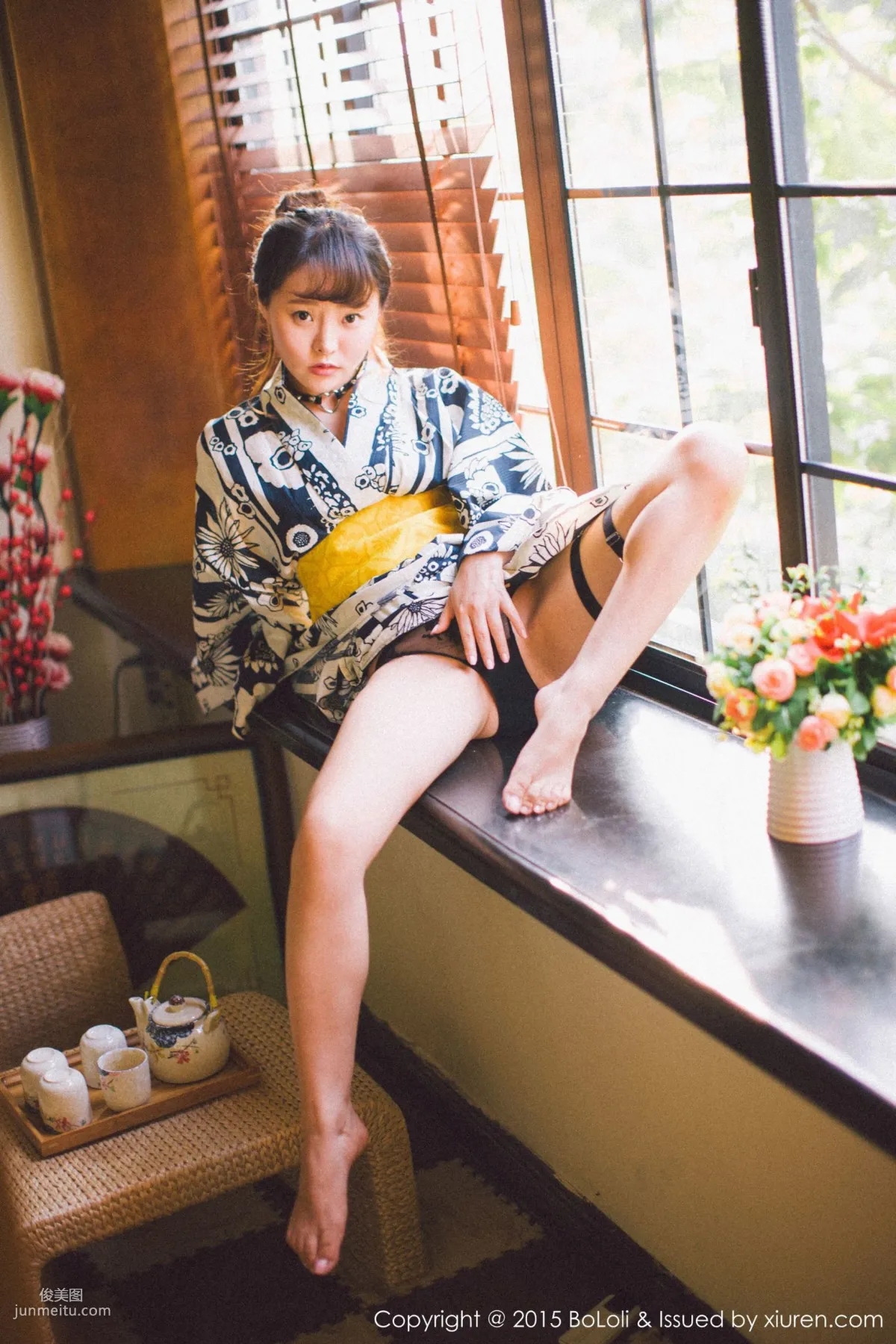Liu Youqi Sevenbaby, Kimono Theme [Boluoshe] Vol.056 Photo Set photo 20