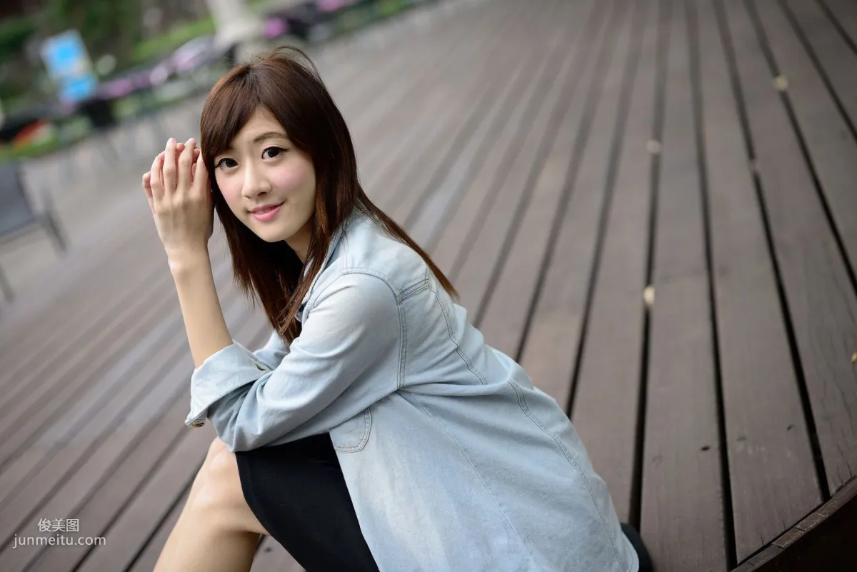 Taiwan Beauty Lin Mojing/Queena 'Junior Schoolmate Era' Photo Set photo 12