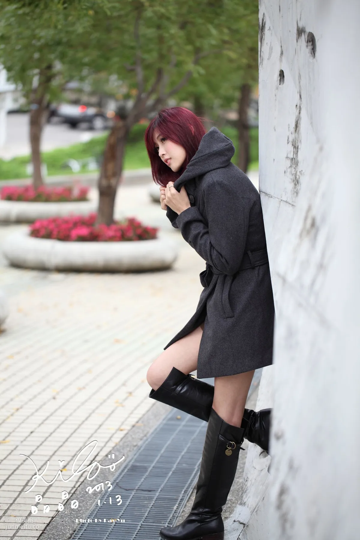 Kila Jingjing/Jin Yunqiao, Street Snap Winter Trench Coat Series Photo Set photo 100