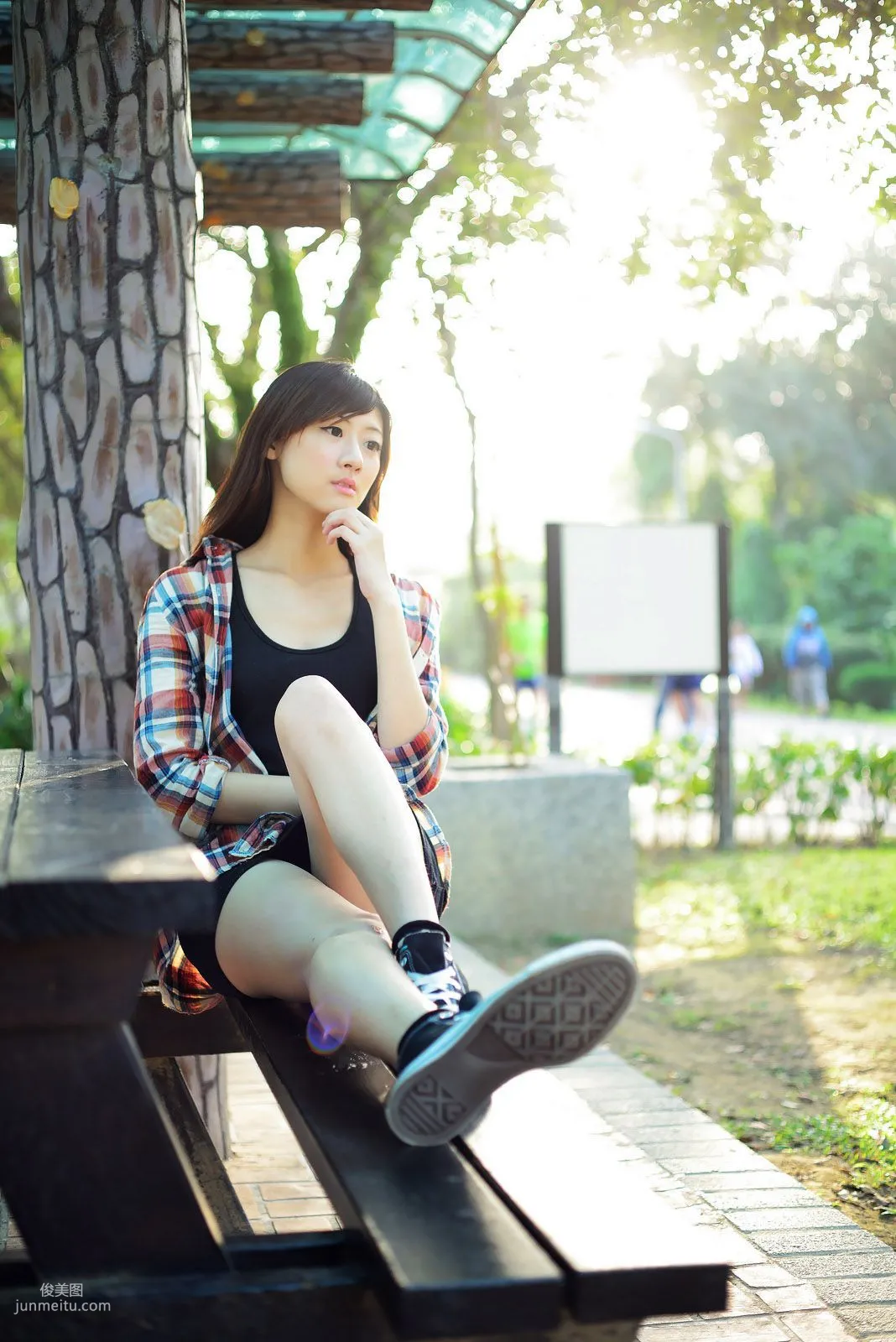 Taiwan Beauty Lin Mojing/Queena 'Junior Schoolmate Era' Photo Set photo 31