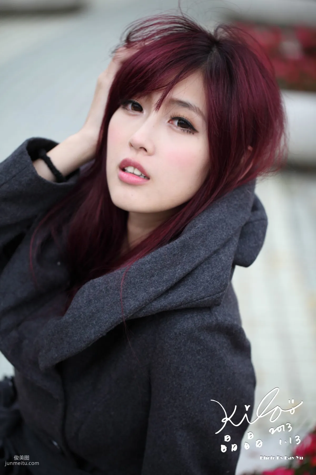 Kila Jingjing/Jin Yunqiao, Street Snap Winter Trench Coat Series Photo Set photo 20