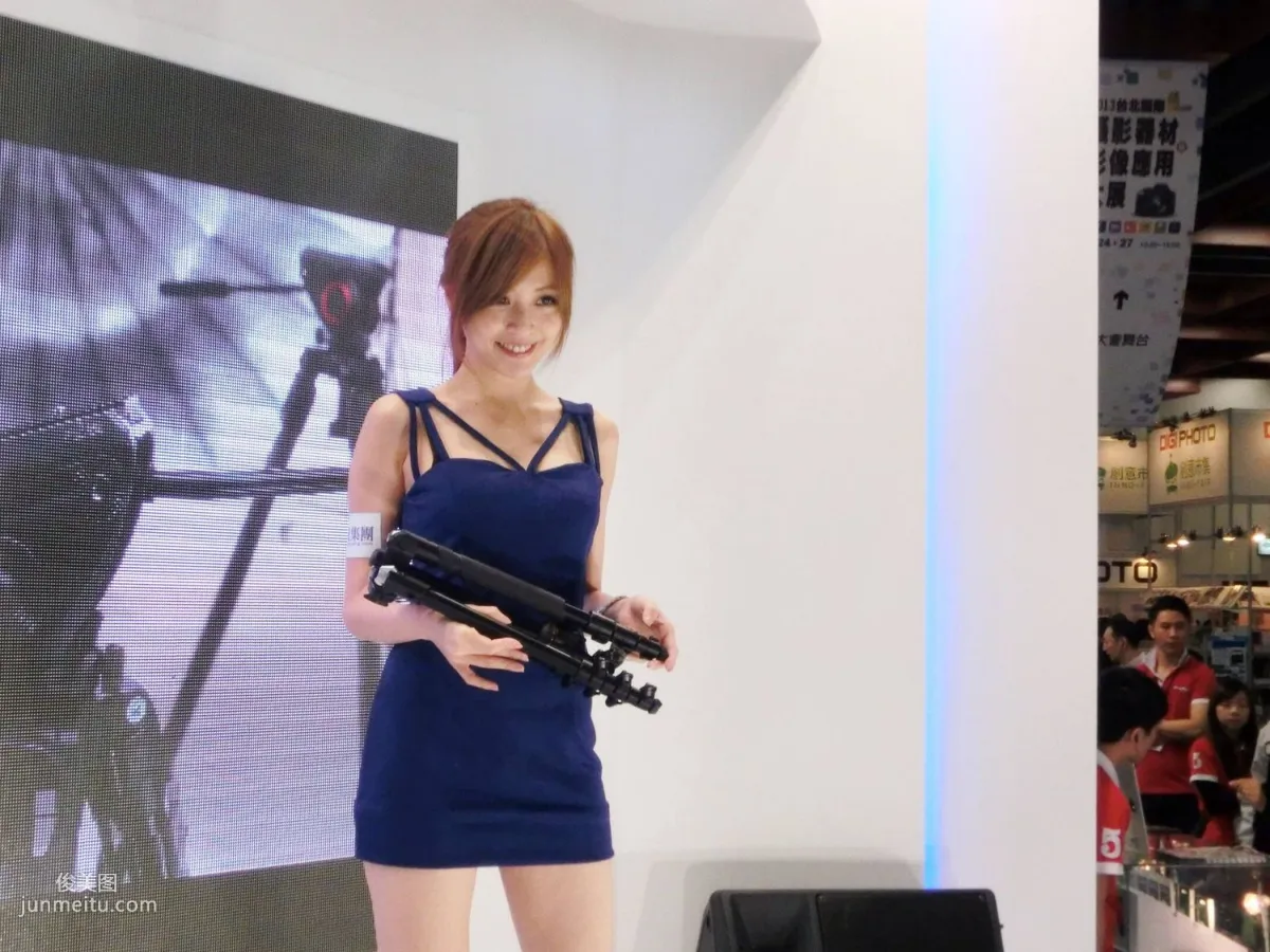 Model Ni Qianling, Taipei Photography Equipment Exhibition HD Event Set photo 27