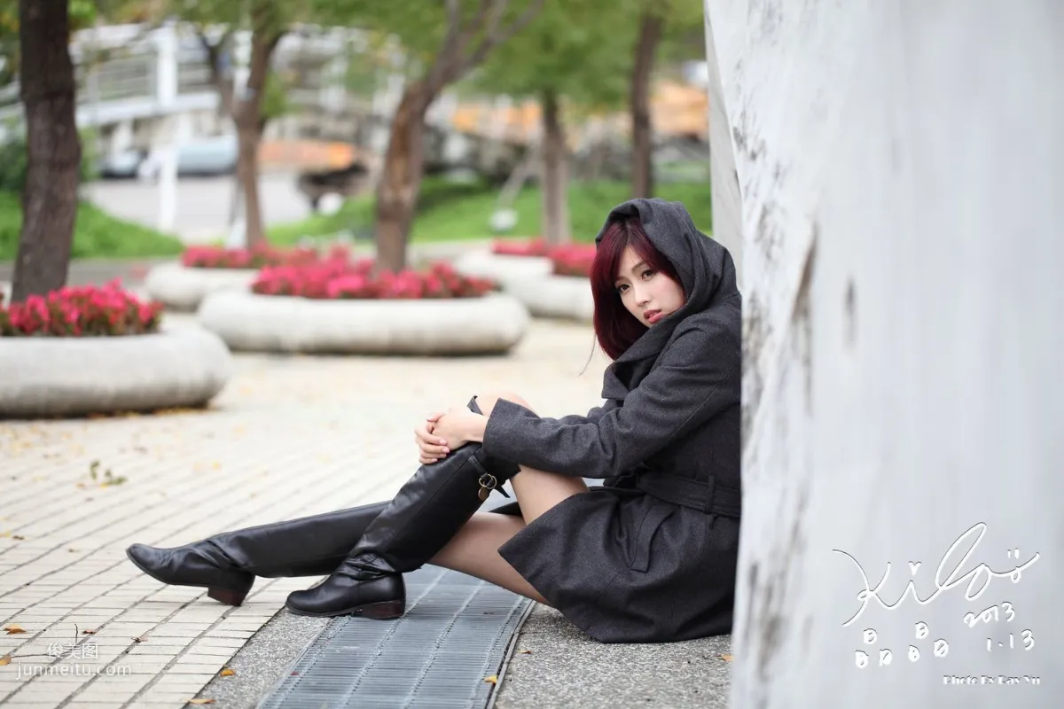 Kila Jingjing/Jin Yunqiao, Street Snap Winter Trench Coat Series Photo Set photo 93