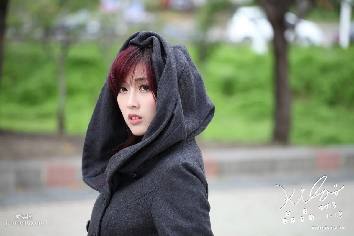 Kila Jingjing/Jin Yunqiao, Street Snap Winter Trench Coat Series Photo Set photo 25
