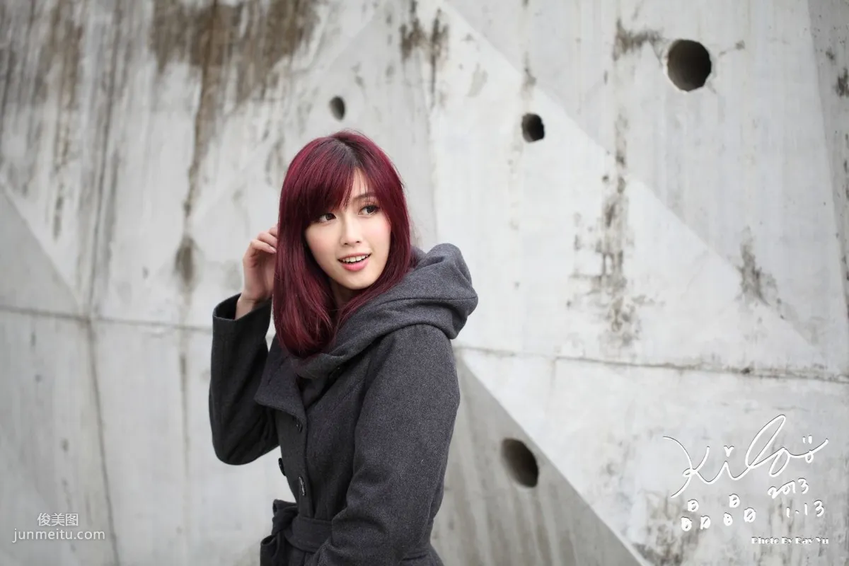 Kila Jingjing/Jin Yunqiao, Street Snap Winter Trench Coat Series Photo Set photo 110