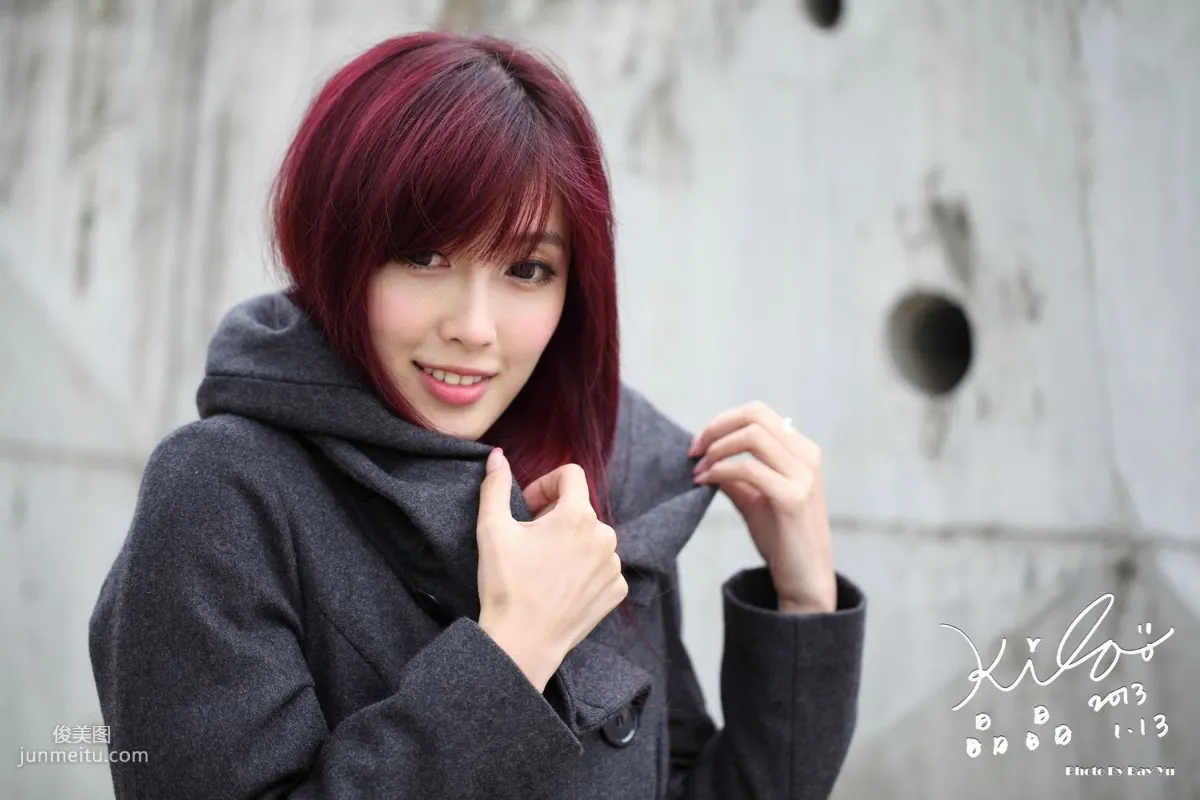 Kila Jingjing/Jin Yunqiao, Street Snap Winter Trench Coat Series Photo Set photo 53
