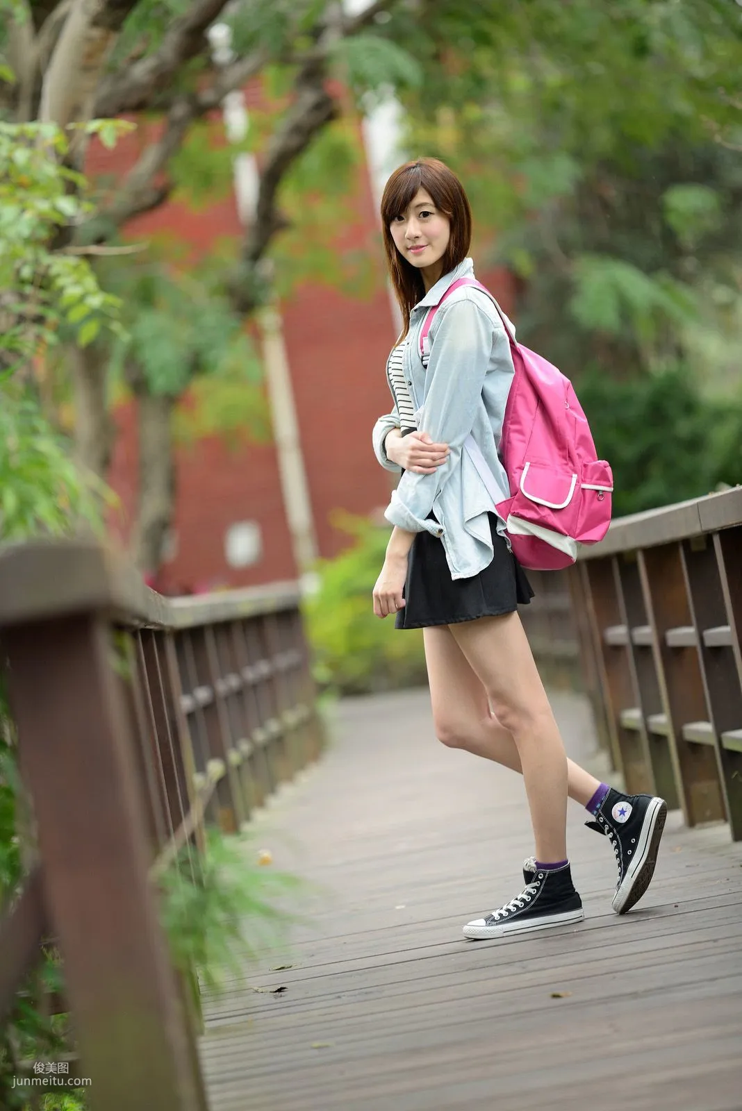 Taiwan Beauty Lin Mojing/Queena 'Junior Schoolmate Era' Photo Set photo 13