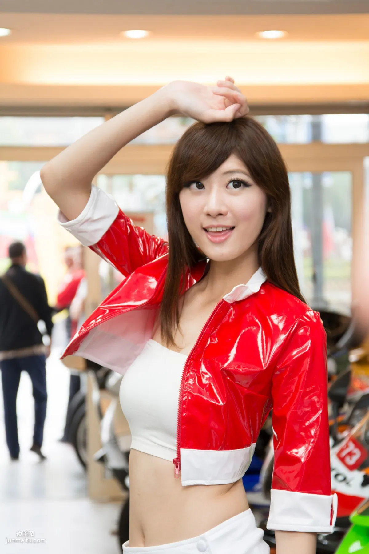 Taiwan Beauty Queena Lin Mojing "Uniform Seduction" Photo Collection photo 55