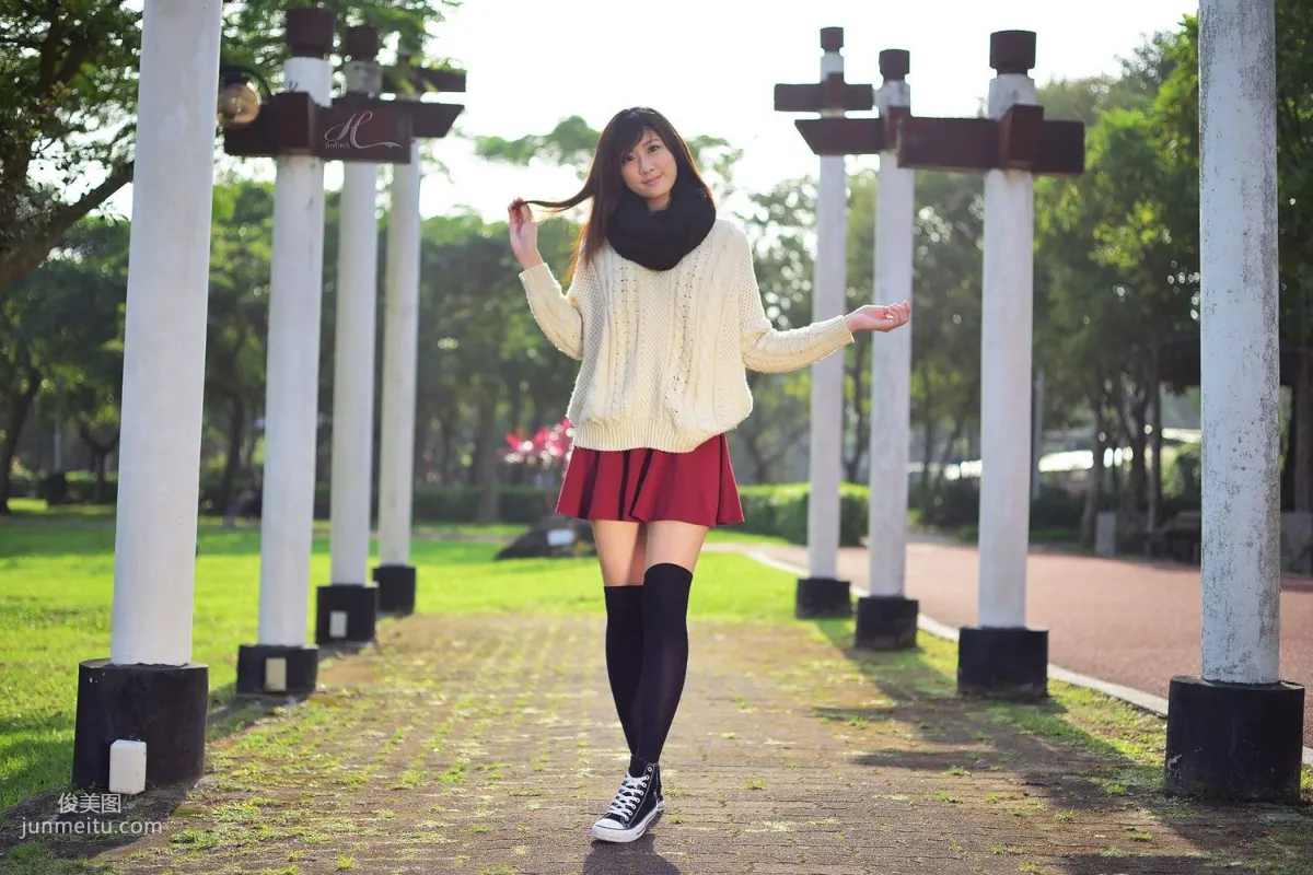Taiwan Beauty Lin Mojing/Queena 'Junior Schoolmate Era' Photo Set photo 9