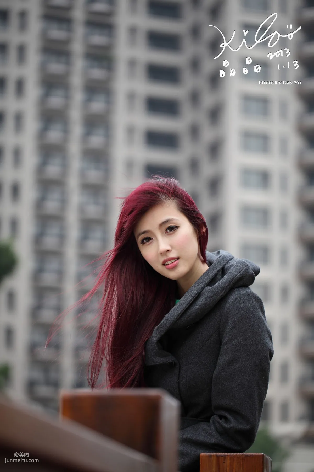 Kila Jingjing/Jin Yunqiao, Street Snap Winter Trench Coat Series Photo Set photo 9