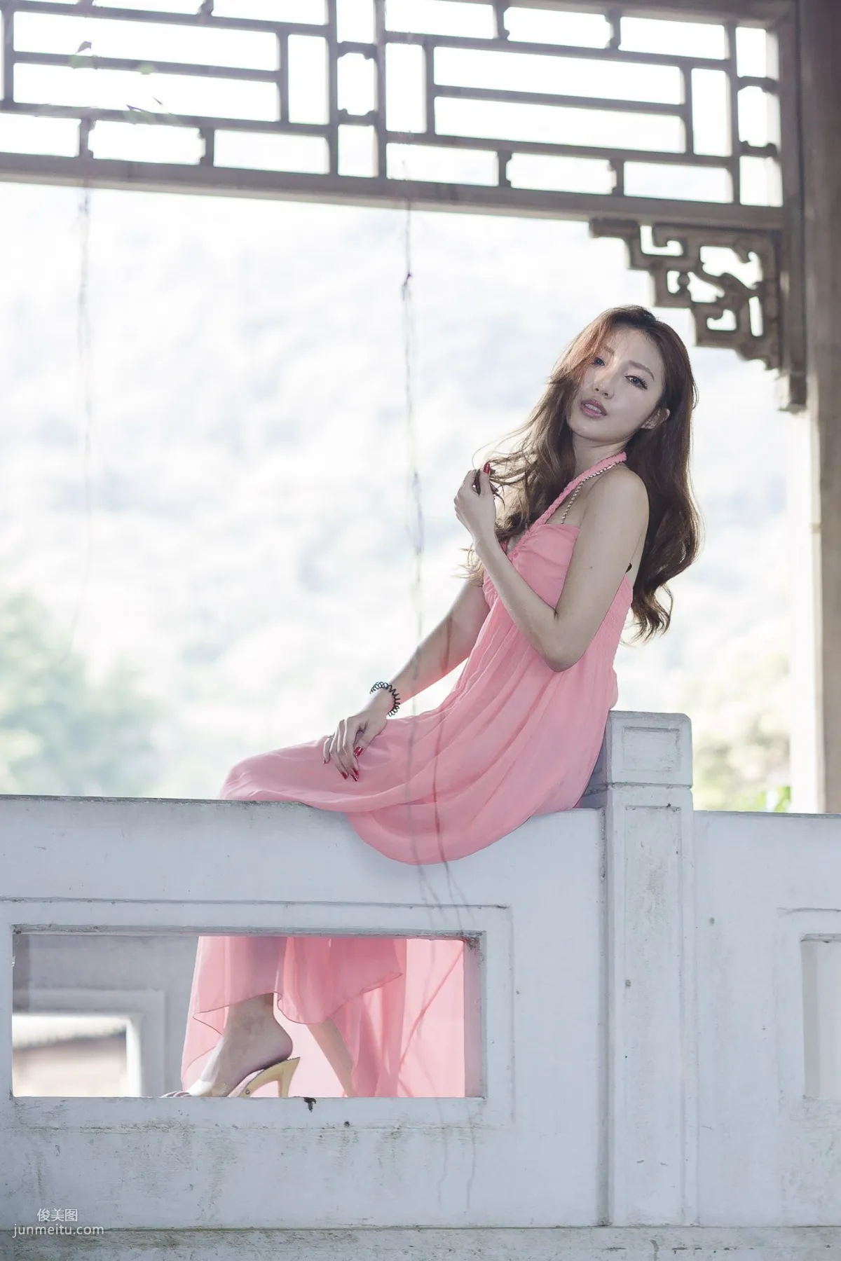 Taiwan Goddess Syuan Zhao Yun, Zhishan Garden Outdoor Photo Set photo 13
