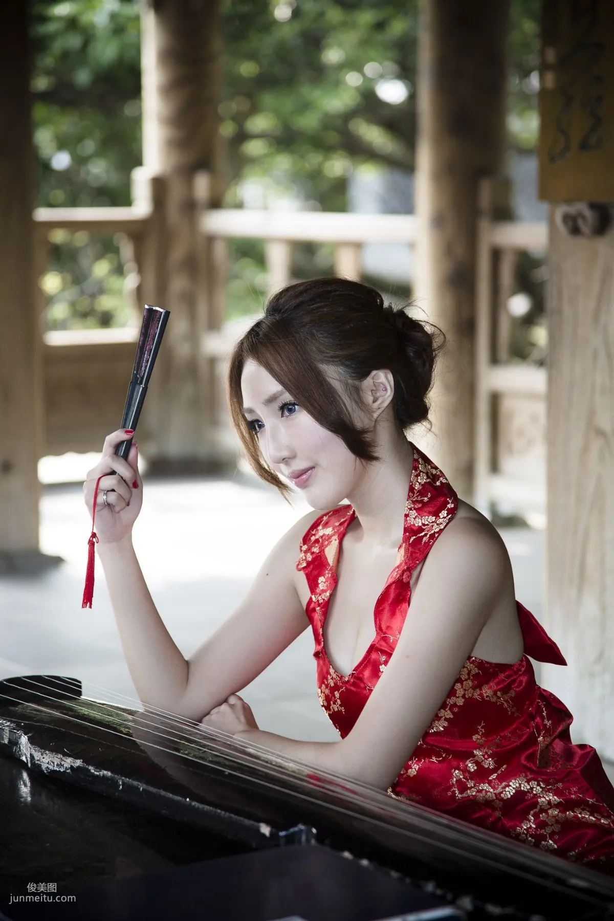 Taiwan Goddess Syuan Zhao Yun, Zhishan Garden Outdoor Photo Set photo 9