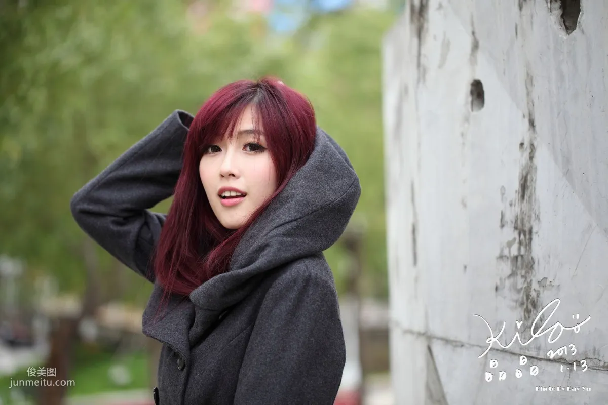 Kila Jingjing/Jin Yunqiao, Street Snap Winter Trench Coat Series Photo Set photo 104