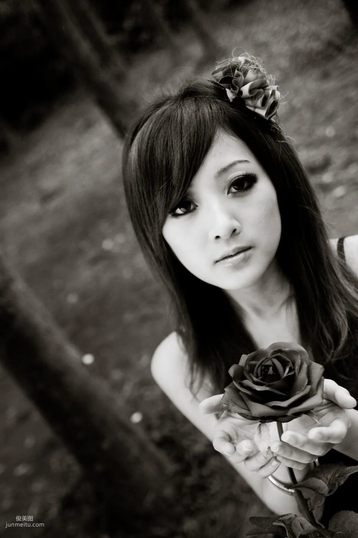 Mikako/Zhang Kaijie White Waltz x Black Obsession Yangmingshan Zhuzihu Outdoor Shoot Photo Set photo 116