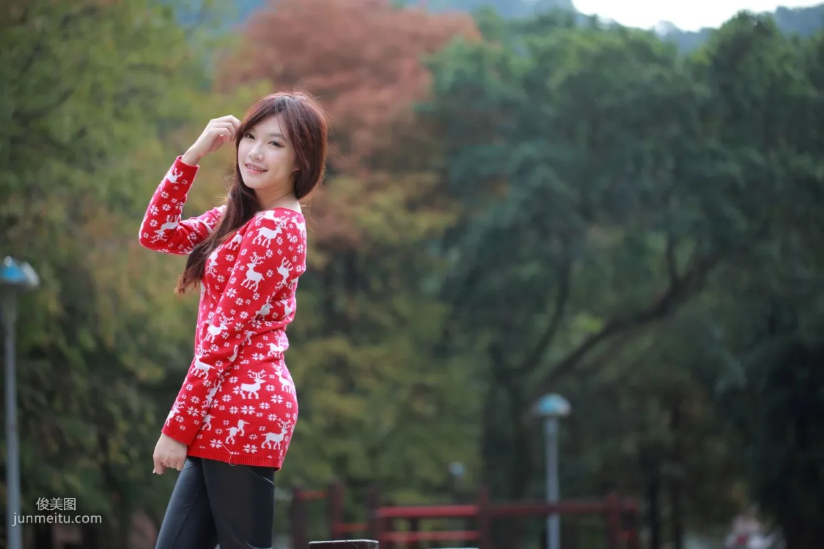 Taiwan Beauty Xia Hanzhi/Olivia Tu Fresh and Beautiful Outdoor Shoot Photo Set photo 8
