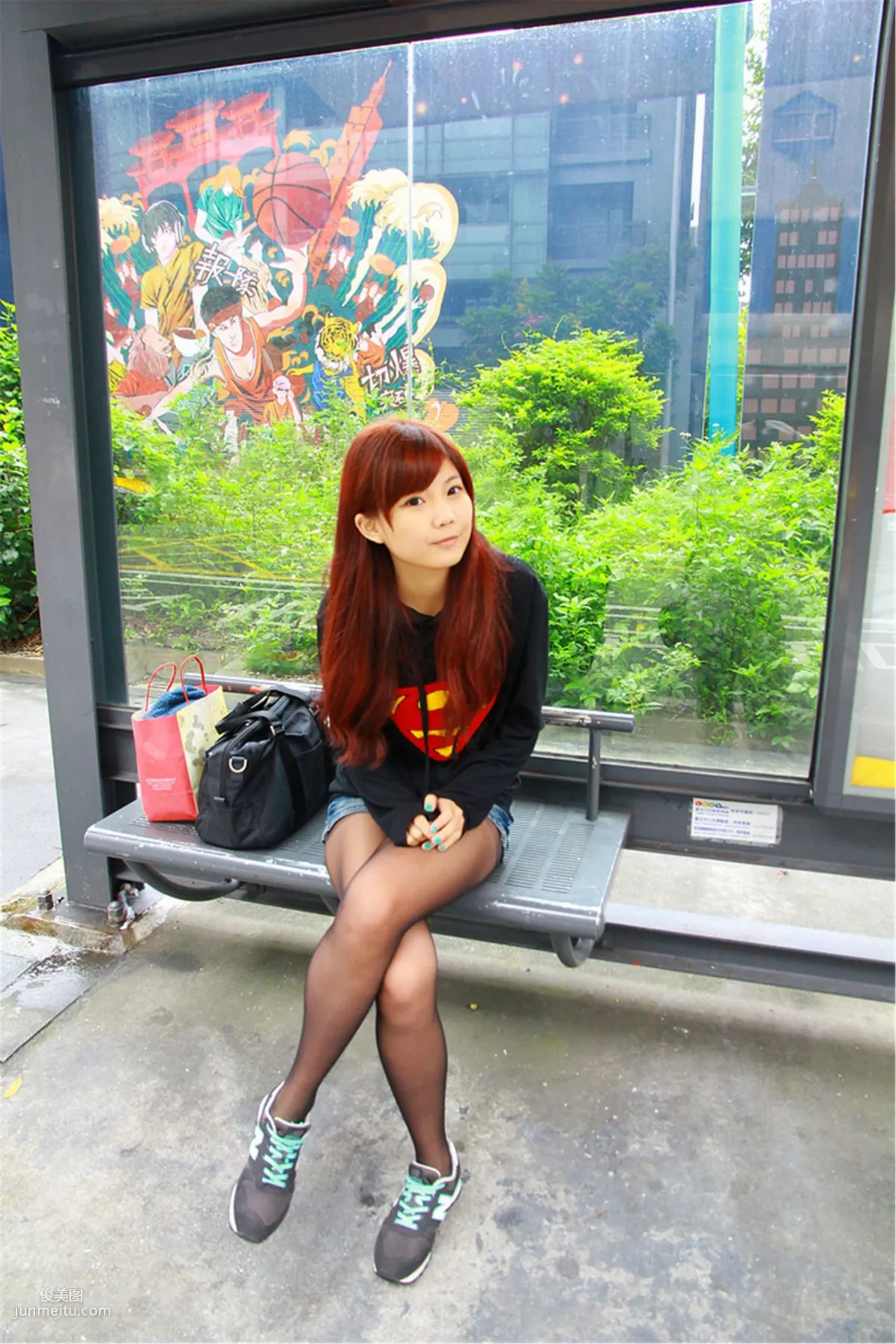 台灣美少女小靜《電影公園外拍》 寫真集 29