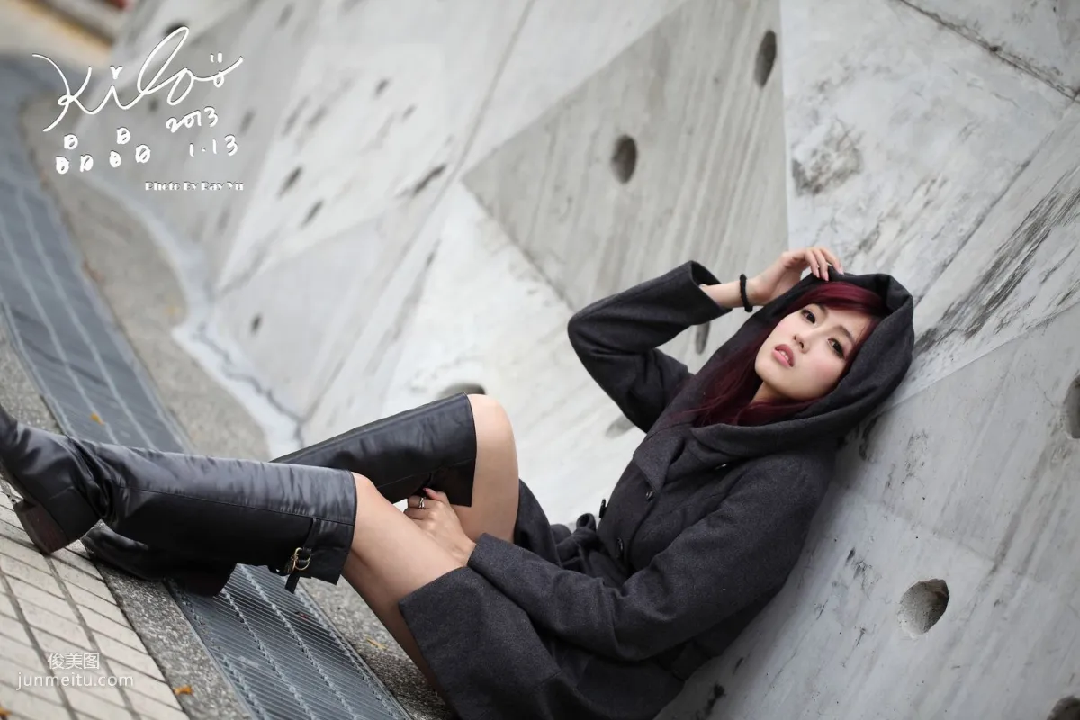 Kila Jingjing/Jin Yunqiao, Street Snap Winter Trench Coat Series Photo Set photo 97