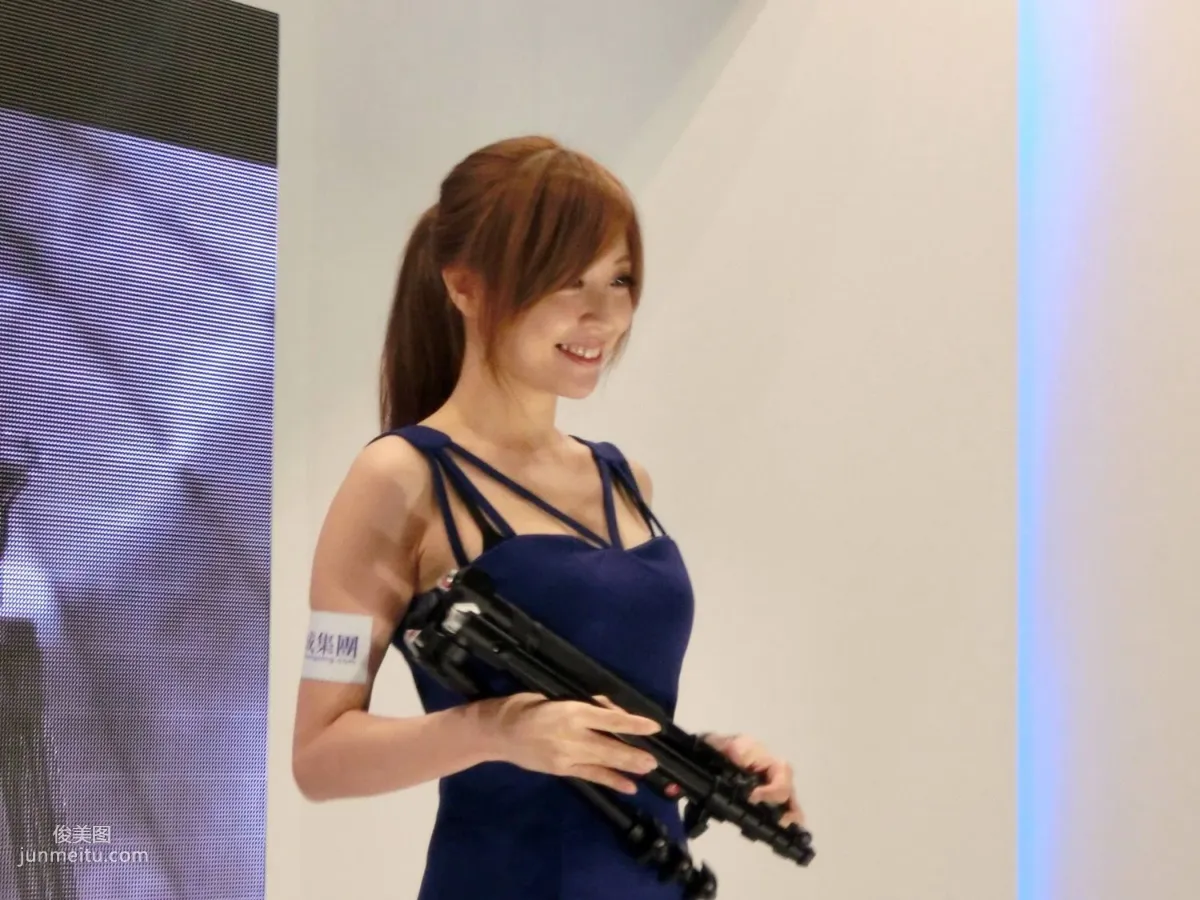 Model Ni Qianling, Taipei Photography Equipment Exhibition HD Event Set photo 53