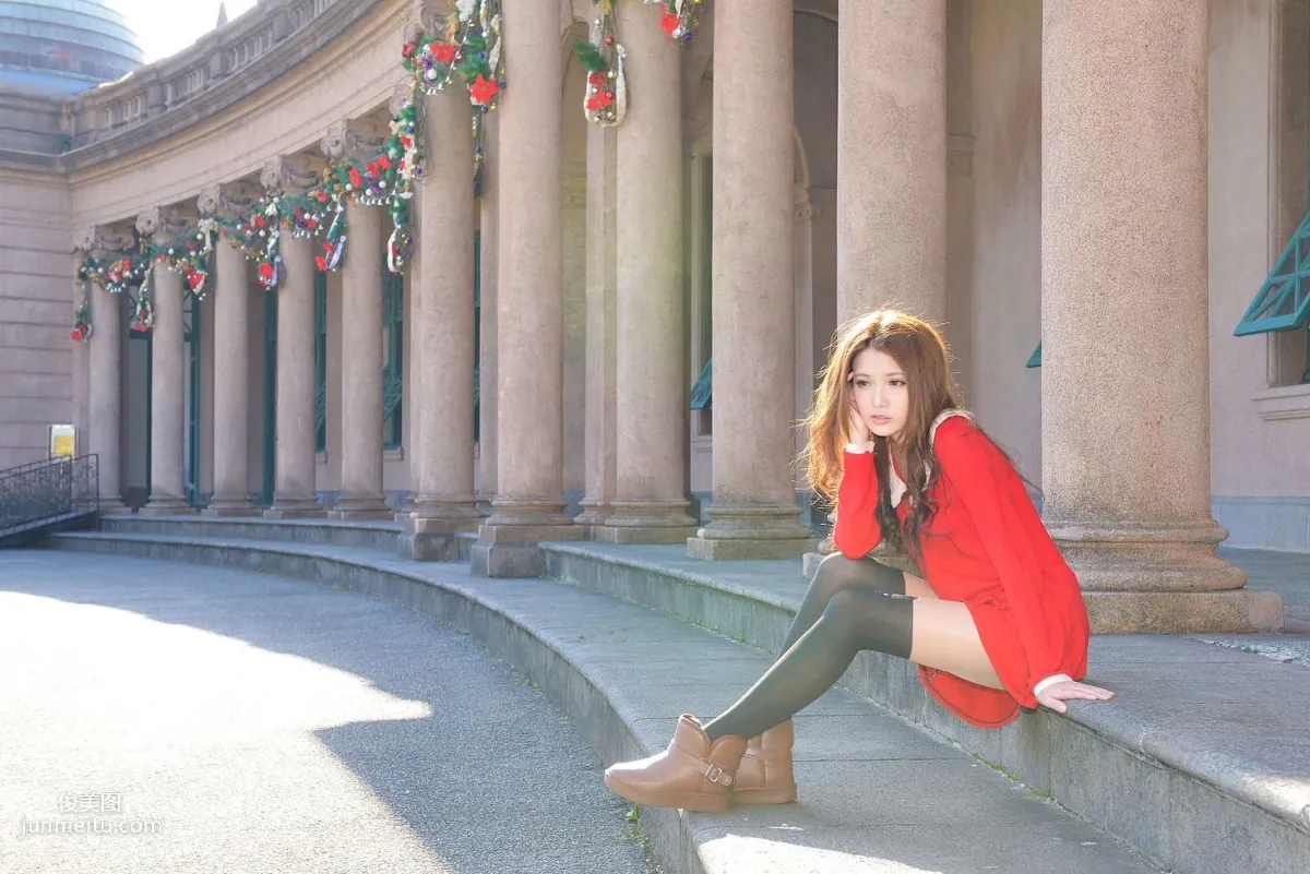 Taiwan Beauty Xu Ruiyu 'Blackie's Beauty Outsider Outdoor Photos' Photo Set Collection photo 53