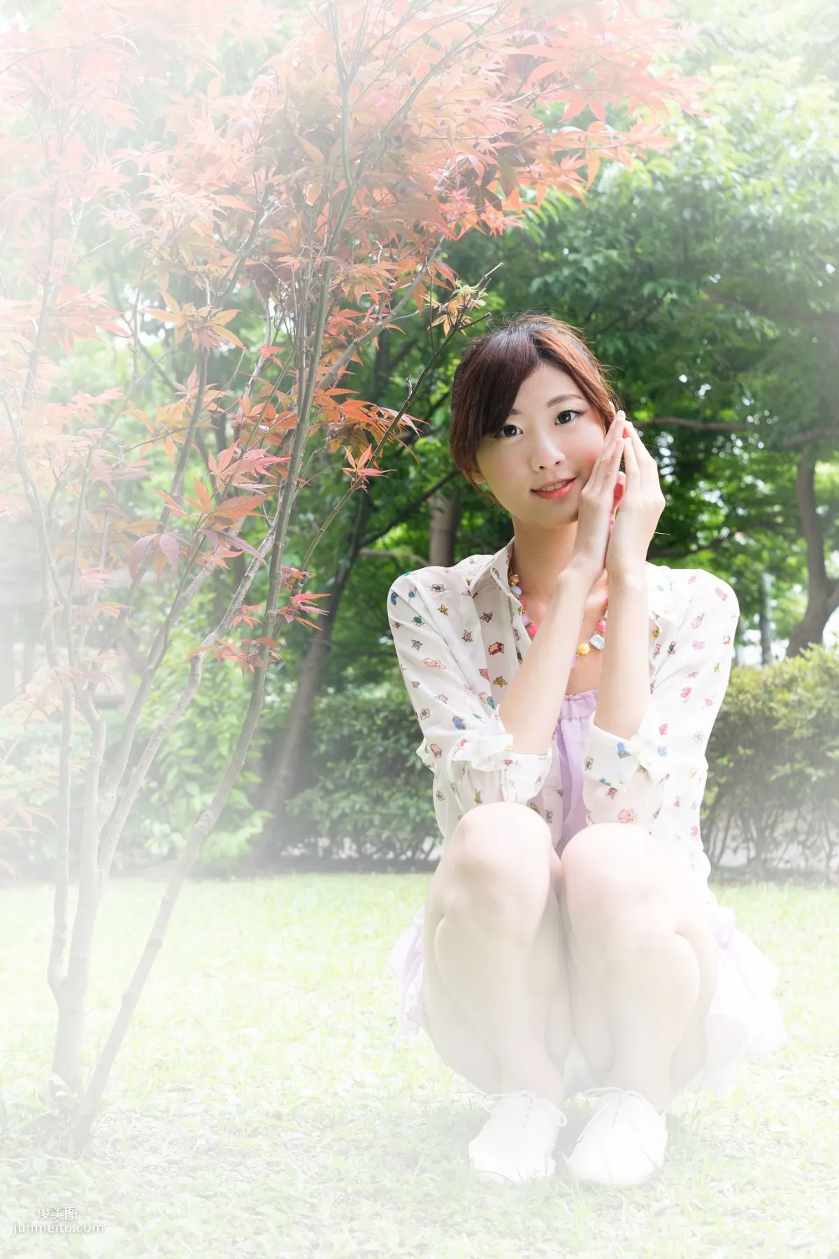 Taiwan Model Queena / Lin Mojing, Park Outdoor Shoot Photo Set photo 46