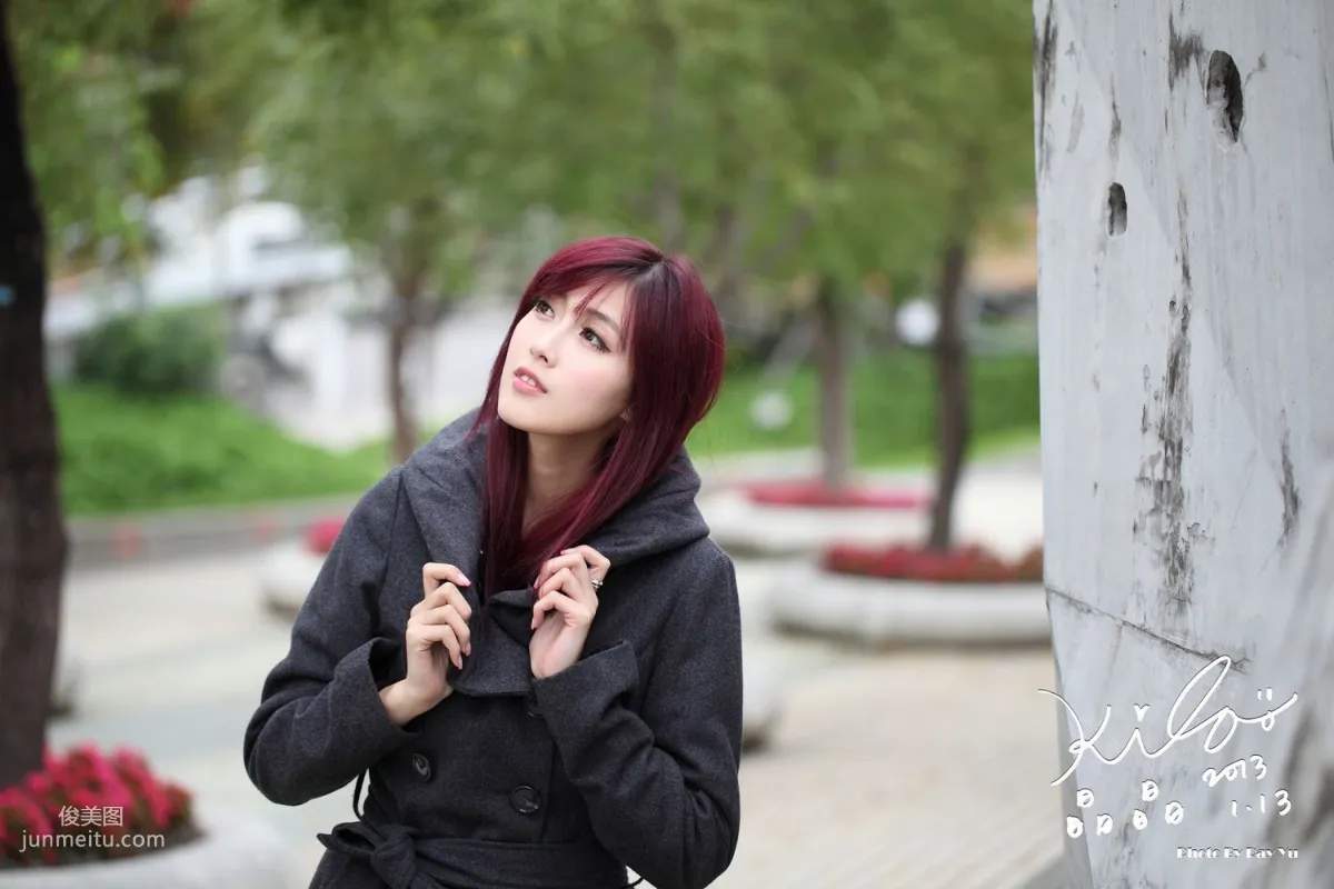 Kila Jingjing/Jin Yunqiao, Street Snap Winter Trench Coat Series Photo Set photo 103