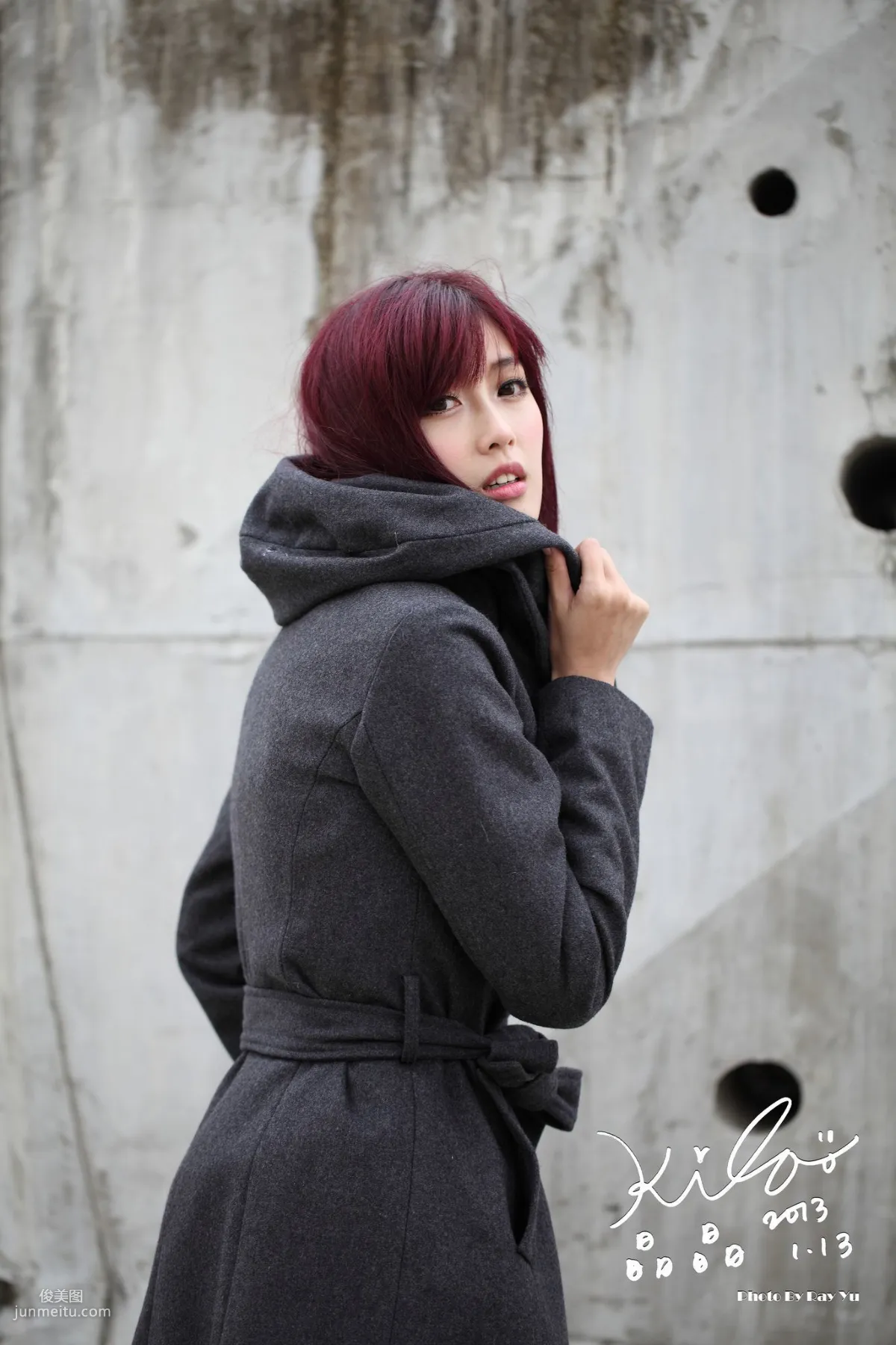 Kila Jingjing/Jin Yunqiao, Street Snap Winter Trench Coat Series Photo Set photo 106