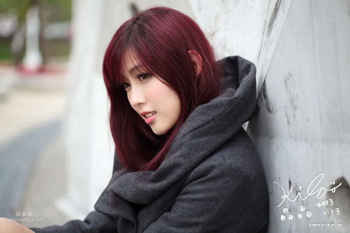 Kila Jingjing/Jin Yunqiao, Street Snap Winter Trench Coat Series Photo Set photo 33
