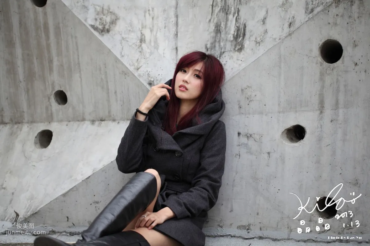 Kila Jingjing/Jin Yunqiao, Street Snap Winter Trench Coat Series Photo Set photo 89