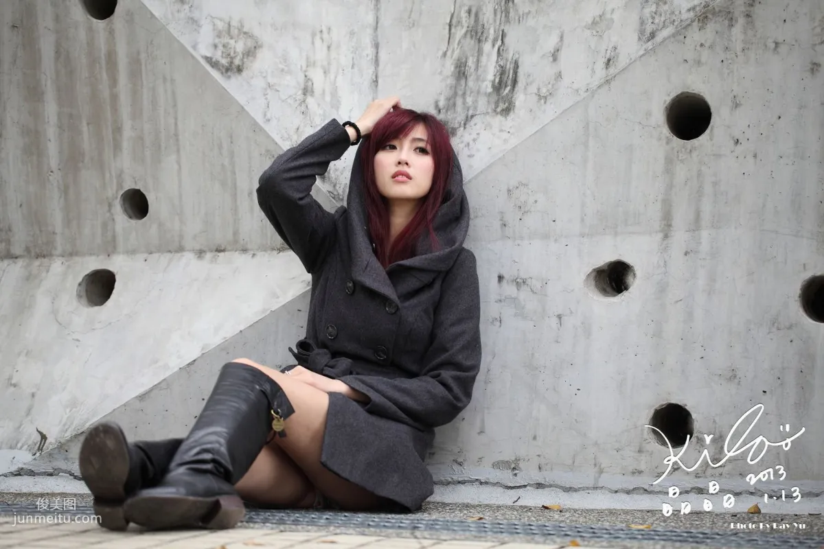 Kila Jingjing/Jin Yunqiao, Street Snap Winter Trench Coat Series Photo Set photo 36