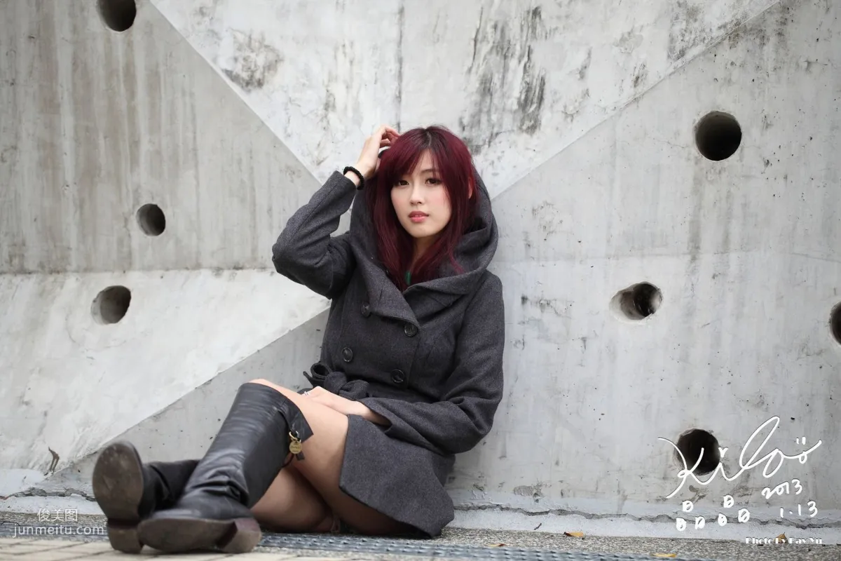 Kila Jingjing/Jin Yunqiao, Street Snap Winter Trench Coat Series Photo Set photo 35