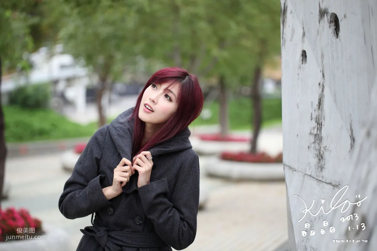 Kila Jingjing/Jin Yunqiao, Street Snap Winter Trench Coat Series Photo Set photo 43