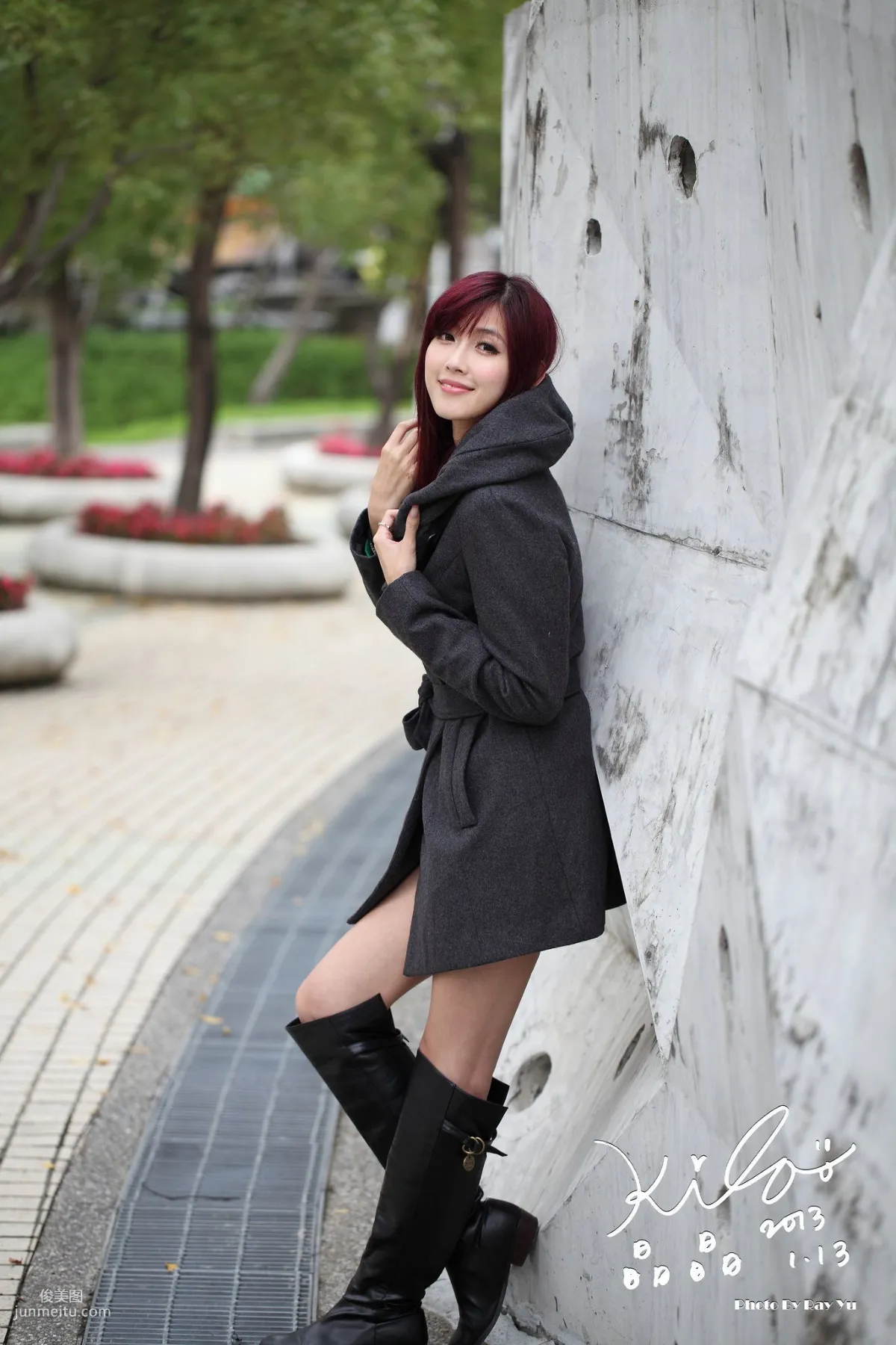Kila Jingjing/Jin Yunqiao, Street Snap Winter Trench Coat Series Photo Set photo 48
