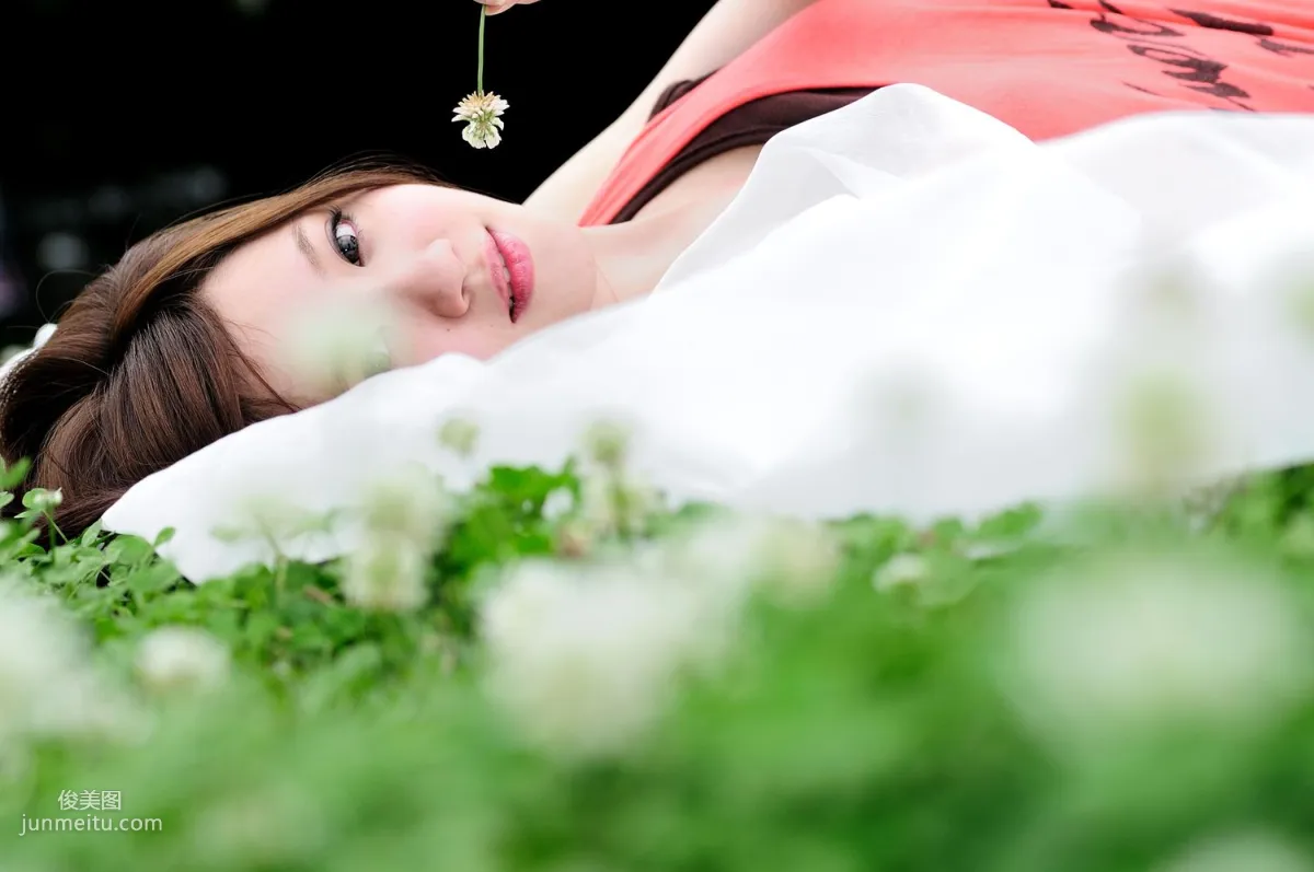 Taiwan Beauty Xiao Ya, Black Stockings Beauty Street Snap Photo Set photo 14