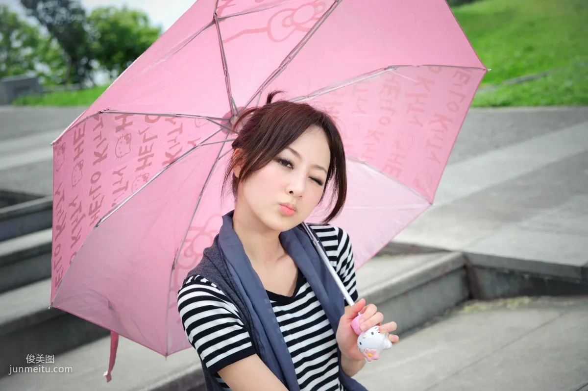 Zhang Kaijie, Yonghe No.4 Park Outdoor Shoot Photo Set photo 37