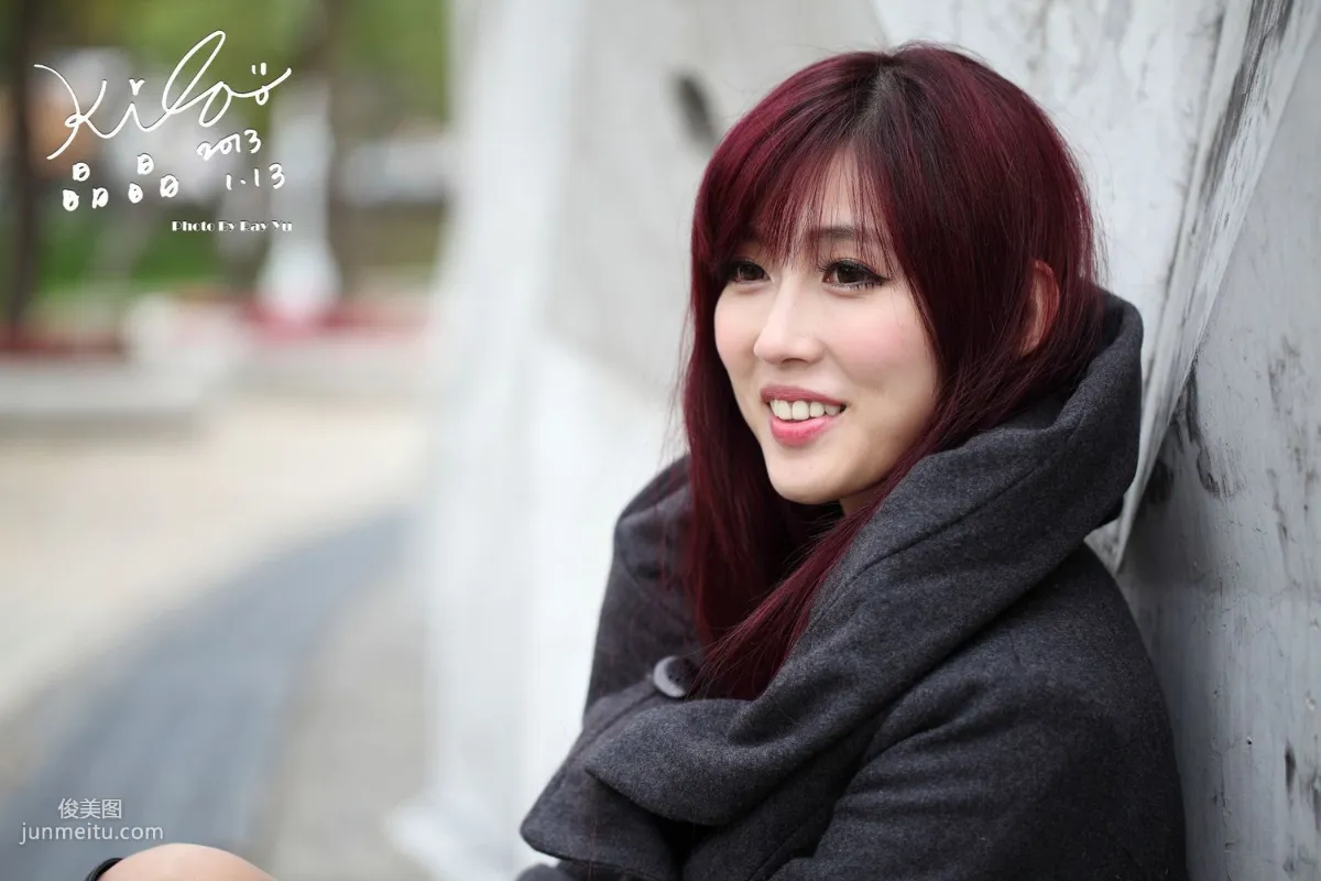 Kila Jingjing/Jin Yunqiao, Street Snap Winter Trench Coat Series Photo Set photo 34