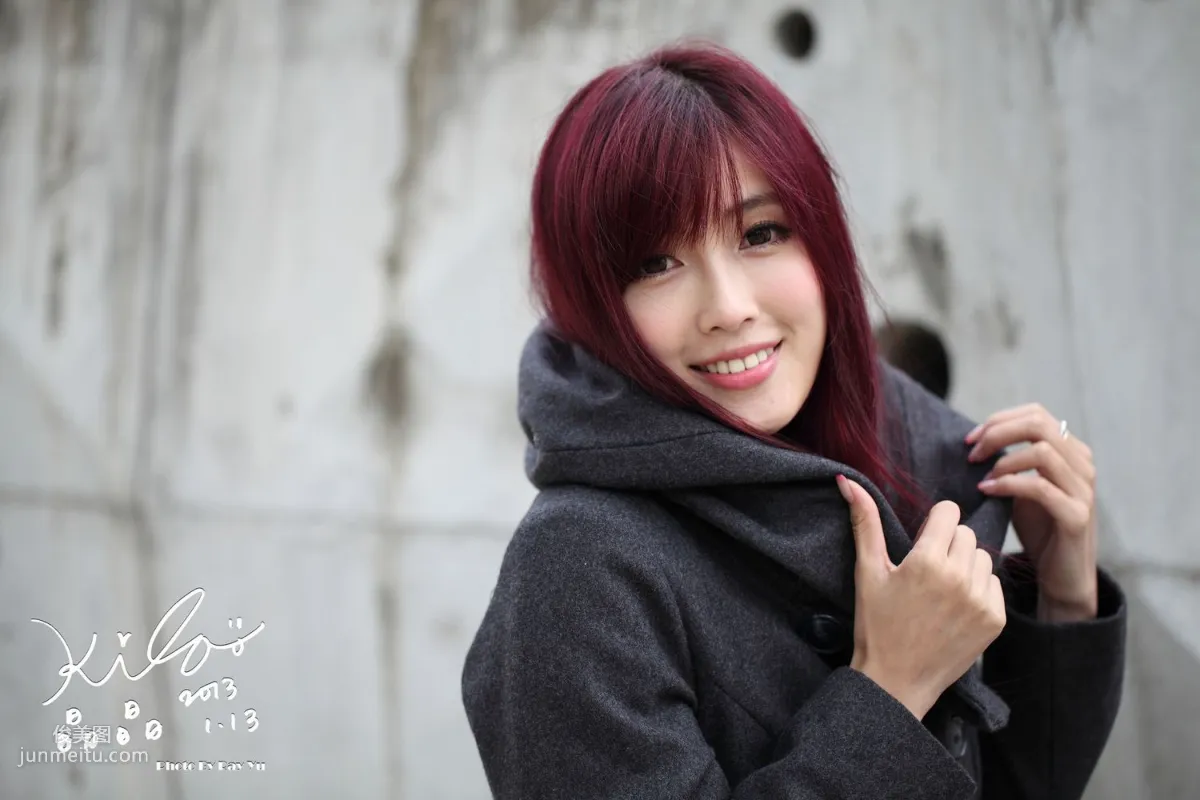Kila Jingjing/Jin Yunqiao, Street Snap Winter Trench Coat Series Photo Set photo 105