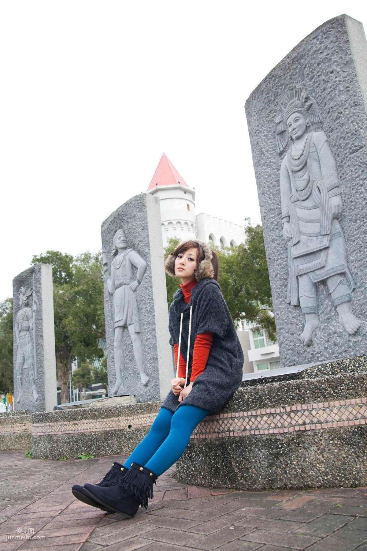 Mikako, Shuangxi Park + Indigenous Park Part I Photo Set photo 46