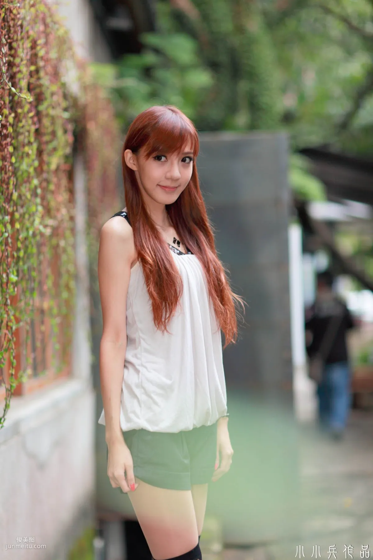Taiwan Beauty Ning Meng, Fresh and Sweet Outdoor Photo Collection photo 34