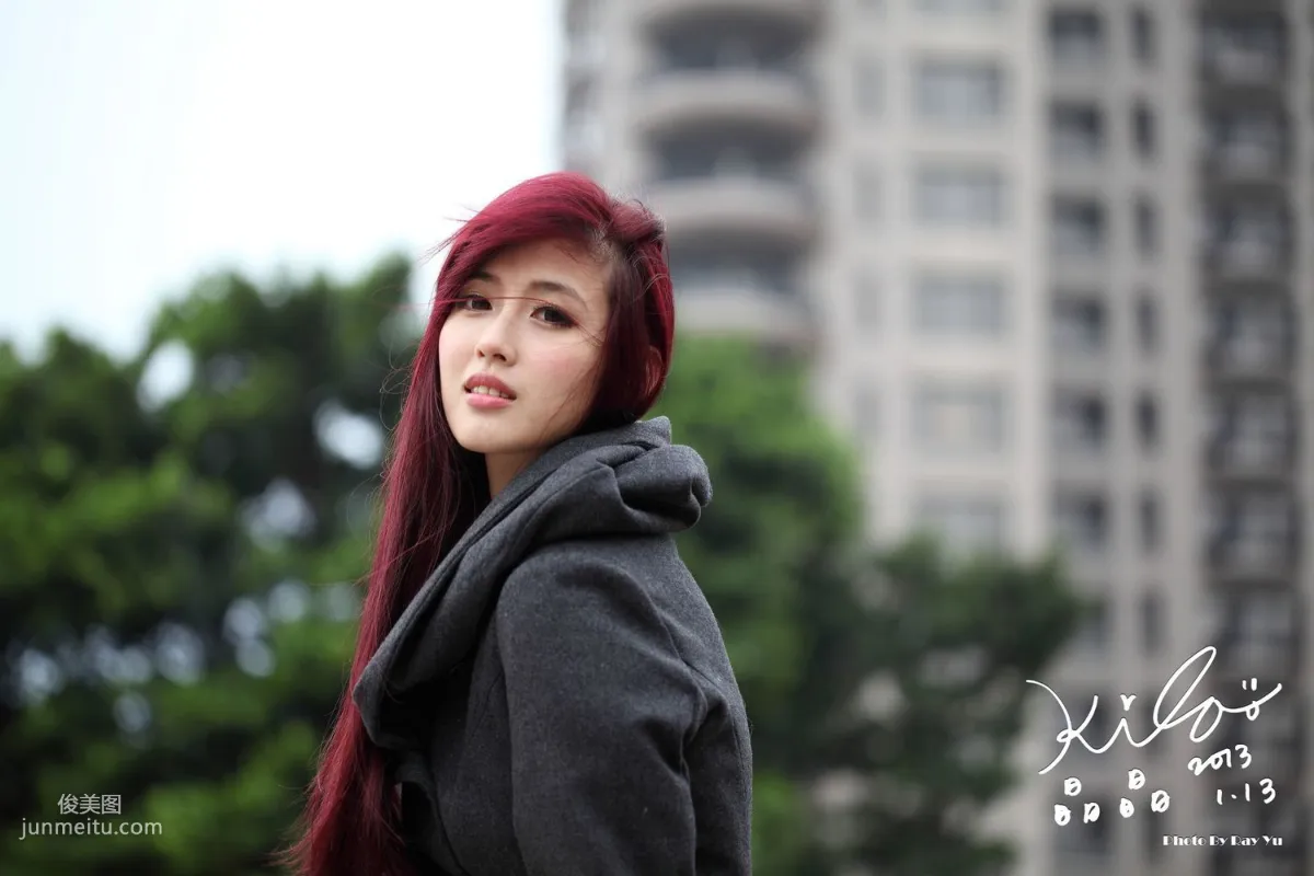 Kila Jingjing/Jin Yunqiao, Street Snap Winter Trench Coat Series Photo Set photo 8