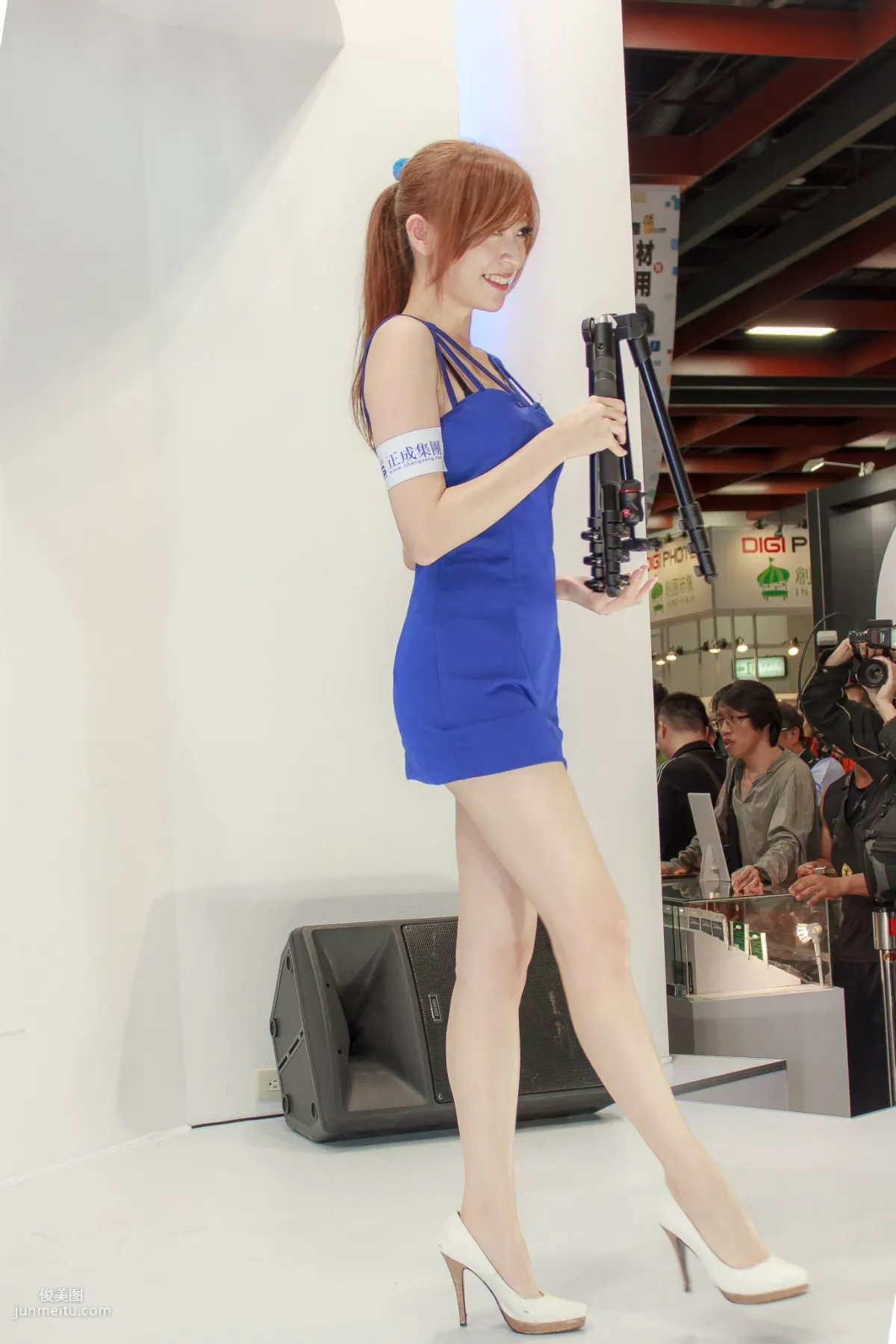 Model Ni Qianling, Taipei Photography Equipment Exhibition HD Event Set photo 47