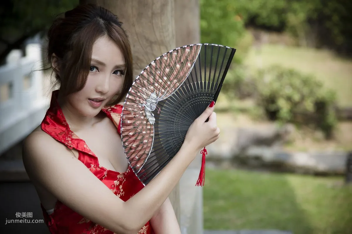 Taiwan Goddess Syuan Zhao Yun, Zhishan Garden Outdoor Photo Set photo 6